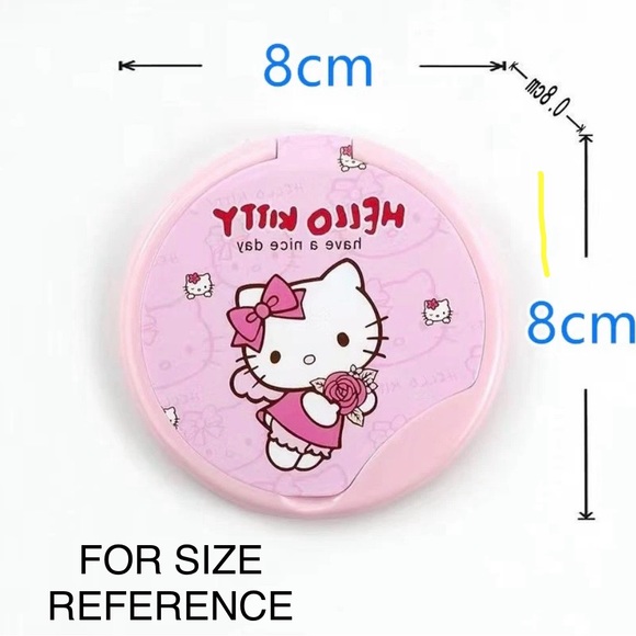 Hello Kitty Heart Shaped Mirror and Comb Combo - Picture 6 of 8